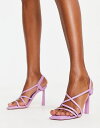 アルド 【送料無料】 アルド レディース サンダル シューズ ALDO Amila heeled strappy sandals in lilac pop LILAC