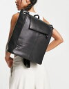 【送料無料】 ボロンガロトレバー レディース バックパック・リュックサック バッグ Bolongaro Trevor minimal leather backpack in black Black