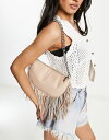 yz GCgAU[[YY fB[X V_[obO obO 8 Other Reasons festival fringed shoulder bag in ecru WHITE