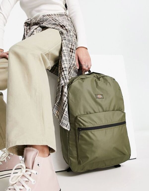 ディッキーズ 【送料無料】 ディッキーズ メンズ バックパック・リュックサック バッグ Dickies chickaloon backpack in green MILITARY GR