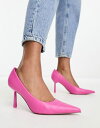 エイソス 【送料無料】 エイソス レディース ヒール シューズ ASOS DESIGN Sterling mid heeled pumps in pink PINK