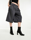 ベルシュカ ブーツ レディース 【送料無料】 ベルシュカ レディース ブーツ・レインブーツ シューズ Bershka tubular heeled boots in black Black