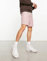 【送料無料】 ジャック アンド ジョーンズ メンズ ハーフパンツ・ショーツ ボトムス Jack & Jones Intelligence slim fit chino short in dusky pink Deauville mauve