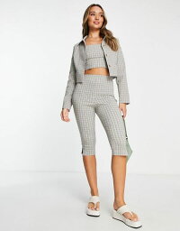 トップショップ 【送料無料】 トップショップ レディース ジャケット・ブルゾン アウター Topshop mini cropped jacket in multi check - part of a set multi