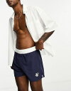 【送料無料】 シックシルク メンズ ハーフパンツ・ショーツ 水着 SikSilk standard swim shorts in navy Navy