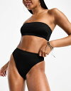 【送料無料】 エイソス レディース ボトムスのみ 水着 ASOS DESIGN mix and match high leg high waist bikini...
