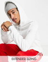 【送料無料】 エイソス メンズ パーカー・スウェット フーディー アウター ASOS DESIGN hoodie in white - WHITE White