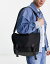 【送料無料】 エイソス メンズ ショルダーバッグ バッグ ASOS DESIGN messenger bag in black Black