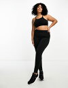 【送料無料】 エイソス レディース レギンス ボトムス ASOS 4505 Curve Icon run tie waist legging with pock...