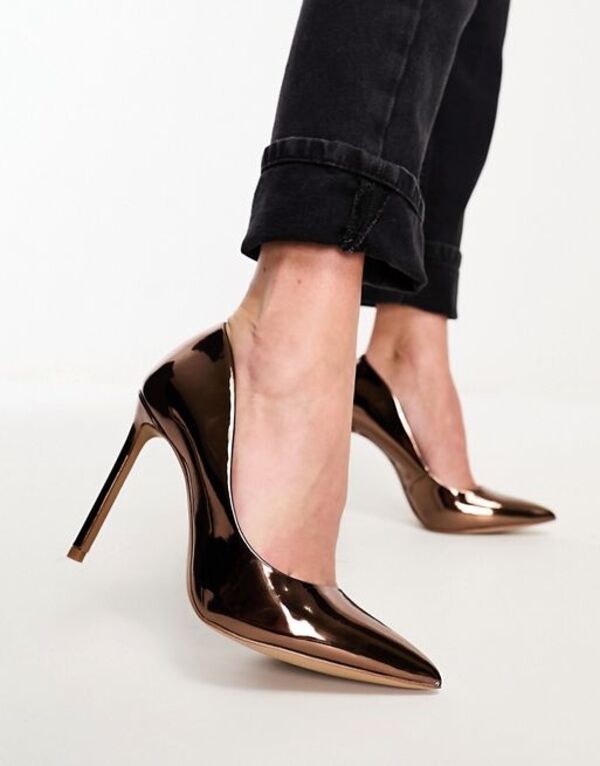 アルド 【送料無料】 アルド レディース パンプス シューズ ALDO Stessy 2.0 pumps in bronze mirror BRONZE MIRROR