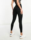 yz GC\X fB[X MX {gX ASOS 4505 icon legging with bum sculpt seam detail Black