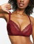 【送料無料】 カービーケイト レディース ブラジャー アンダーウェア Curvy Kate Fuller Bust Twice The Fun reversible non wired lace trim bralette in black and oxblood Black / oxblood