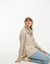 【送料無料】 ヴェロモーダ レディース ニット セーター アウター Vero Moda roll neck sweater in camel CAMEL