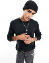 【送料無料】 オンリーアンドサンズ メンズ ニット・セーター アウター Only & Sons knit crew neck sweater in navy Dark Navy(4)