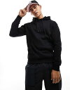  ジャック アンド ジョーンズ メンズ パーカー・スウェット アウター Jack & Jones oversized hoodie in black Black