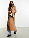 【送料無料】 ワイエーエス レディース コート アウター Y.A.S maxi formal belted coat in camel CAMEL