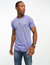 【送料無料】 フレンチコネクション メンズ Tシャツ トップス French Connection feeder t-shirt in blue BLUE