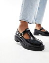 エイソス 【送料無料】 エイソス レディース パンプス シューズ ASOS DESIGN Margo mary jane flat shoes in black Black