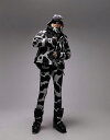 トップショップ 【送料無料】 トップショップ レディース ジャケット・ブルゾン ダウンジャケット アウター Topshop Sno cow print ski puffer jacket in multi Multi