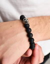 yz XeB[u }f Y uXbgEoOEANbg ANZT[ Steve Madden bead bracelet with skull charm in dark brown BROWN