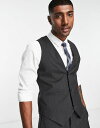 【送料無料】 ボロンガロトレバー メンズ タンクトップ トップス Bolongaro Trevor plain super skinny vest in gray Gray