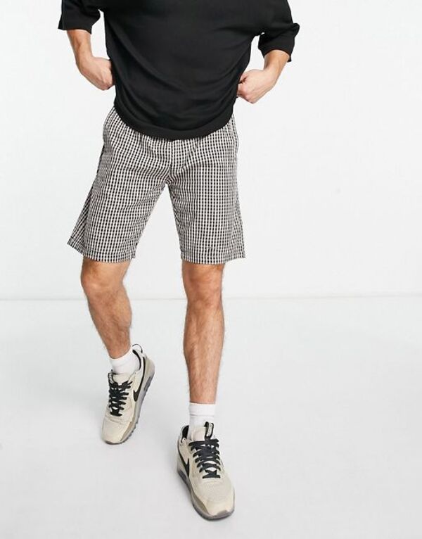 【送料無料】 ボロンガロトレバー メンズ ハーフパンツ ショーツ ボトムス Bolongaro Trevor plaid shorts in brown BROWN