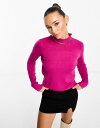 【送料無料】 フレンチコネクション レディース ニット・セーター アウター French Connection high neck sweater in pink Hot magenta