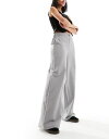 【送料無料】 エイソス レディース カジュアルパンツ ボトムス ASOS DESIGN relaxed dad pant in gray Gray(4)
