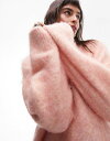 トップショップ 【送料無料】 トップショップ レディース ニット・セーター アウター Topshop knitted fluffy sweater in pink pink