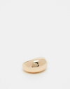 yz GC\X fB[X O ANZT[ ASOS DESIGN ring with oversized bubble design in gold tone Gold