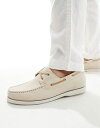 【送料無料】 トリュフコレクション メンズ デッキシューズ シューズ Truffle Collection boat shoes in stone STONE