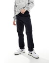  ジャック アンド ジョーンズ メンズ カジュアルパンツ ボトムス Jack & Jones relaxed fit pleated front chinos in navy Dark Navy