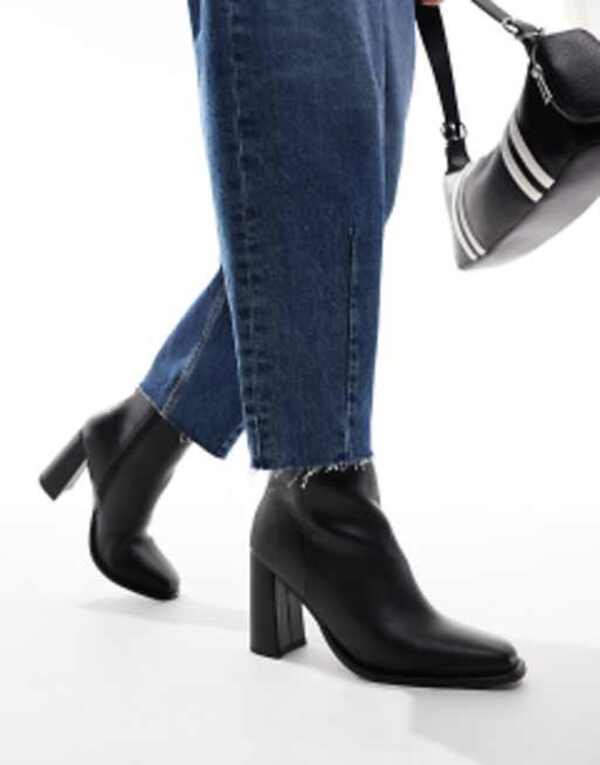 ̵ ɥ٥ ǥ ֡ġ쥤֡ 塼 London Rebel Maddie block heel an...