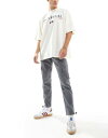 【送料無料】 エイソス メンズ カジュアルパンツ ボトムス ASOS DESIGN Essential tapered cargo pants in gray ...