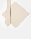 【送料無料】 ツイステッド テイラー メンズ ネクタイ アクセサリー Twisted Tailor tie & pocket square set in cha...
