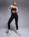 【送料無料】 エイソス レディース レギンス ボトムス ASOS 4505 Tall soft touch wrap waist yoga legging in...