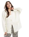 【送料無料】 ストラディバリウス レディース ニット・セーター カーディガン アウター Stradivarius oversized knitted cardi...