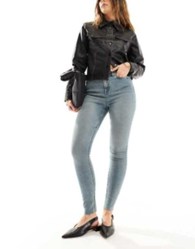 【送料無料】 ミスセルフフリッジ レディース デニムパンツ ボトムス Miss Selfridge skinny high waist jean in dirty wash Dirty Wash 【送料無料】 ミスセルフフリッジ レディース デニムパンツ ボトムス Miss Selfridge skinny high waist jean in dirty wash Dirty Wash