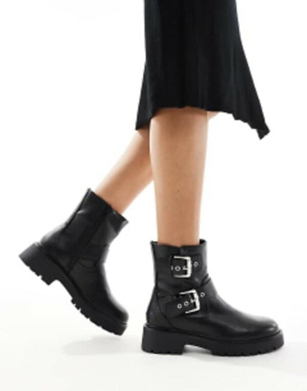 ̵ ɥ٥ ǥ ֡ġ쥤֡ 塼 London Rebel Keely buckle biker a...