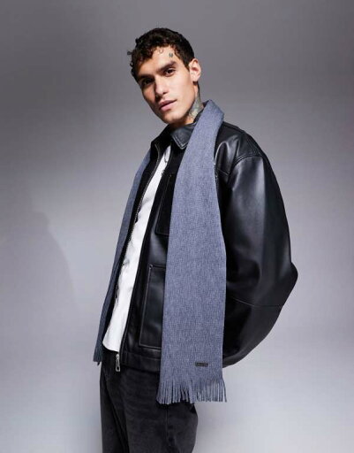 【送料無料】 ボス オレンジ メンズ マフラー・ストール・スカーフ アクセサリー Boss Albas scarf in gray Gray 【送料無料】 ボス オレンジ メンズ マフラー・ストール・スカーフ アクセサリー Boss Albas scarf in gray Gray