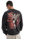 【送料無料】 エイソス レディース パーカー・スウェット アウター ASOS DESIGN unisex oversized license sweatshir...