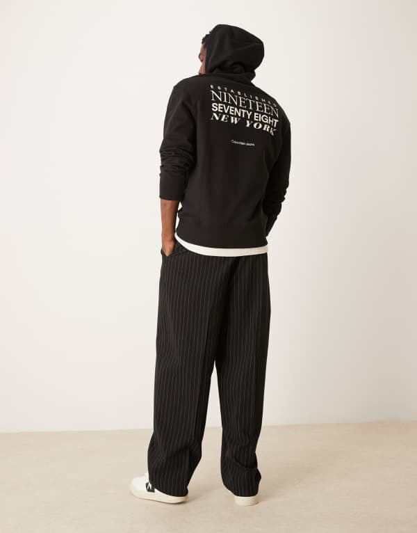 ̵ Х󥯥饤  ѡå  Calvin Klein Jeans text backprint ...