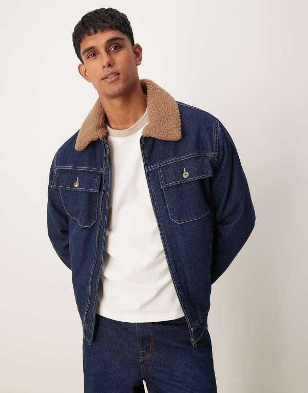 【送料無料】 マンゴ メンズ ジャケット・ブルゾン アウター Mango zip down shir