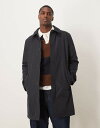 【送料無料】 マンゴ メンズ コート アウター Mango trench coat in navy NAVY