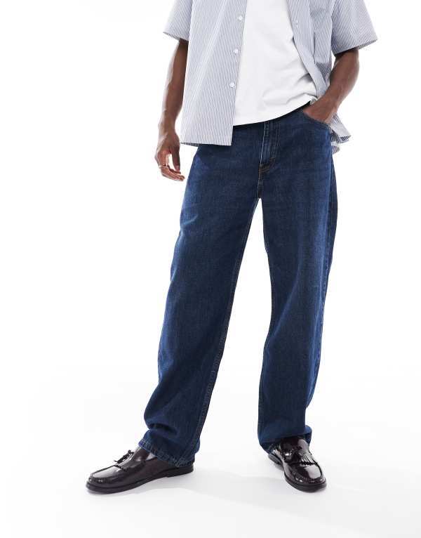 【送料無料】 リーバイス メンズ デニムパンツ ボトムス Levi's 565 '97 loose straight fit jeans in dark blue Dark Blue