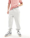 【送料無料】 コルージョン メンズ カジュアルパンツ スウェットパンツ ボトムス COLLUSION sweatpants in gray marl Gray(4)