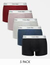 【送料無料】 カルバンクライン メンズ トランクス アンダーウェア Calvin Klein Modern Cotton 5 pack briefs in mu...