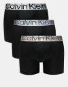 【送料無料】 カルバンクライン メンズ ボクサーパンツ アンダーウェア Calvin Klein Steel 3 pack boxer brief with s...