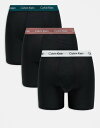 【送料無料】 カルバンクライン メンズ トランクス アンダーウェア Calvin Klein Cotton Stretch boxer briefs 3 pac...