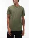 【送料無料】 オールセインツ メンズ Tシャツ トップス AllSaints Brace 3-pack brushed cotton t-shirts in w...